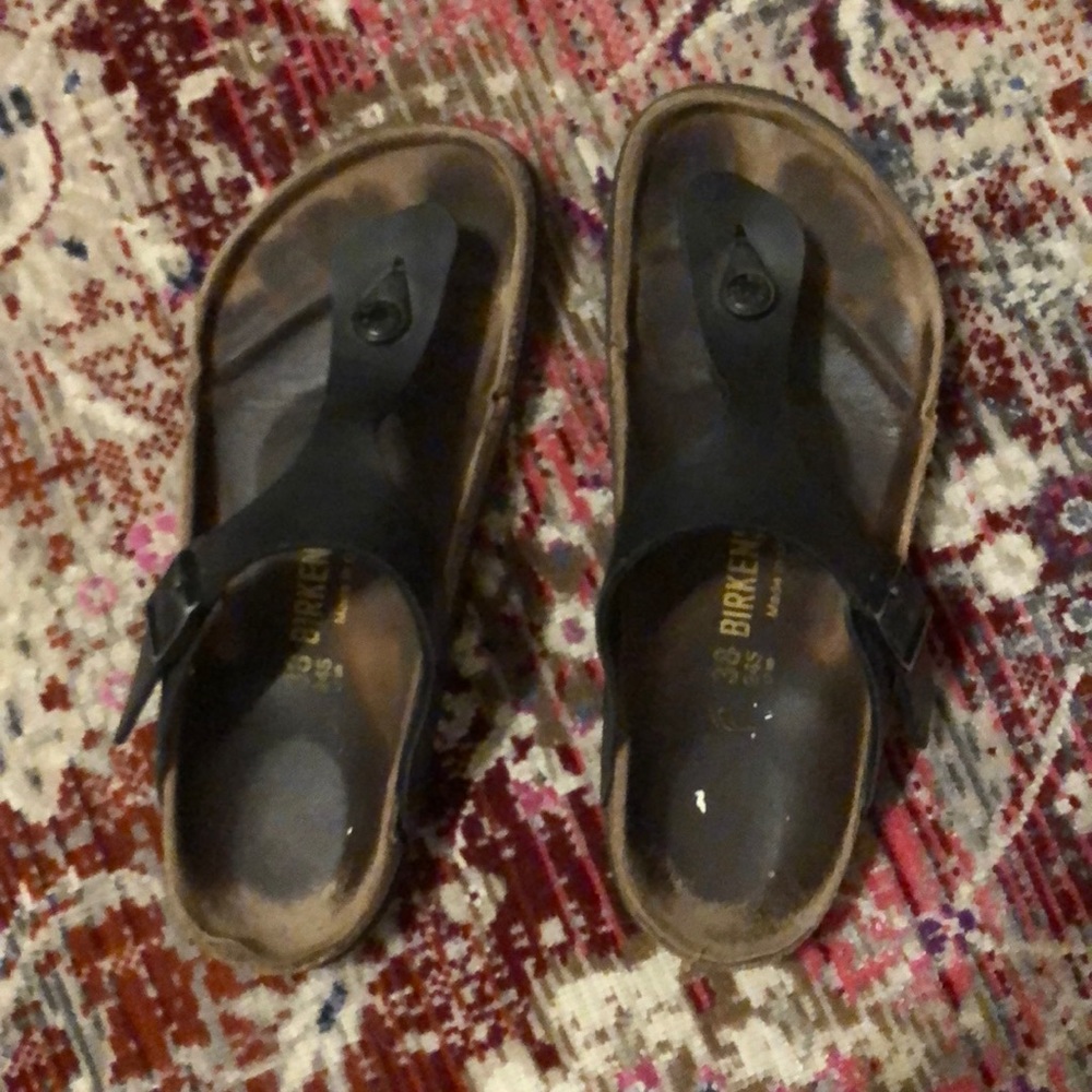 Black Birkenstocks